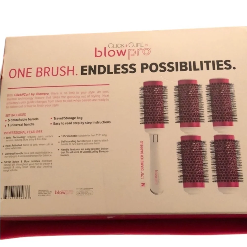 CLICK n CURL by Blow Pro professional blow out series  size medium